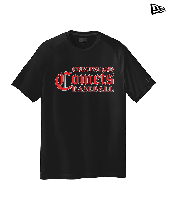 Crestwood HS Baseball Wordmark - New Era Performance Shirt