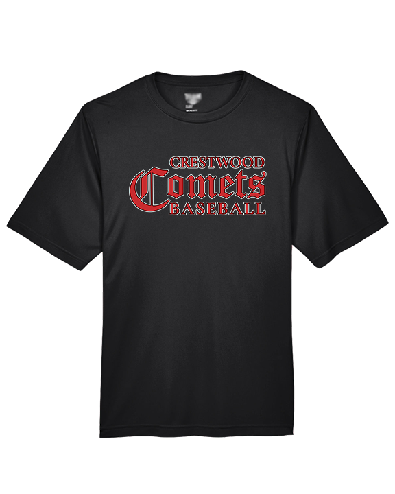 Crestwood HS Baseball Wordmark - Performance Shirt