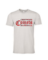 Crestwood HS Baseball Wordmark - Tri-Blend Shirt