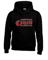 Crestwood HS Baseball Wordmark - Unisex Hoodie