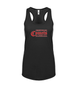Crestwood HS Baseball Wordmark - Womens Tank Top