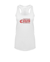 Crestwood HS Baseball Wordmark - Womens Tank Top