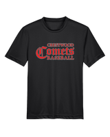 Crestwood HS Baseball Wordmark - Youth Performance Shirt