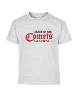 Crestwood HS Baseball Wordmark - Youth Shirt