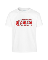 Crestwood HS Baseball Wordmark - Youth Shirt