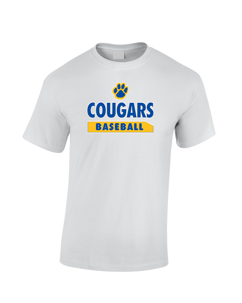 Crisp County HS Baseball Paw - Cotton T-Shirt