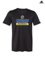 Crisp County HS Baseball Paw - Adidas Men's Performance Shirt