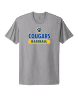 Crisp County HS Baseball Paw - Select Cotton T-Shirt