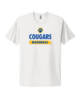 Crisp County HS Baseball Paw - Select Cotton T-Shirt