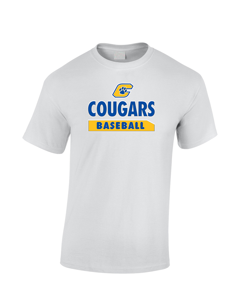 Crisp County HS Baseball Team Logo - Cotton T-Shirt