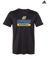 Crisp County HS Baseball Team Logo - Adidas Men's Performance Shirt