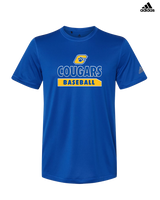 Crisp County HS Baseball Team Logo - Adidas Men's Performance Shirt