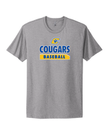 Crisp County HS Baseball Team Logo - Select Cotton T-Shirt