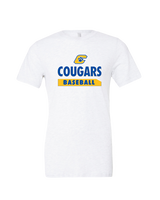 Crisp County HS Baseball Team Logo - Mens Tri Blend Shirt
