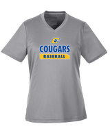 Crisp County HS Baseball Team Logo - Womens Performance Shirt