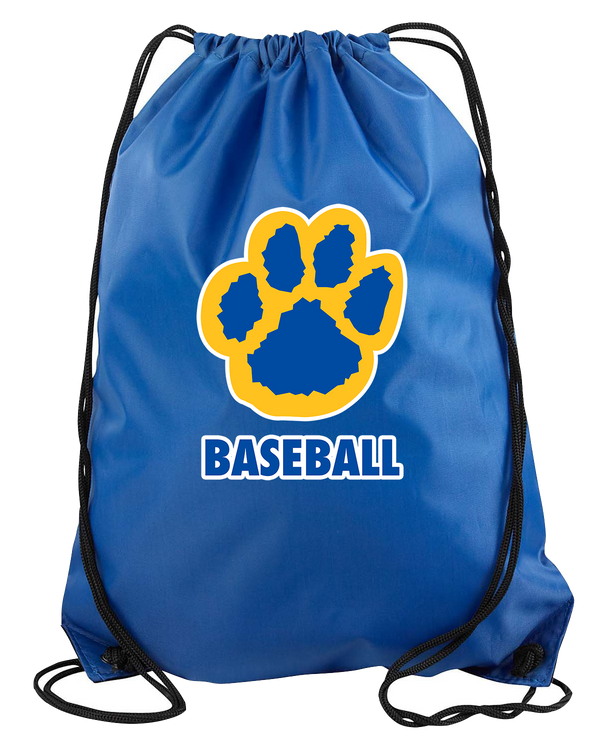 Crisp County HS Paw Baseball - Drawstring Bag