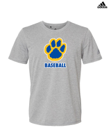 Crisp County HS Paw Baseball - Adidas Men's Performance Shirt