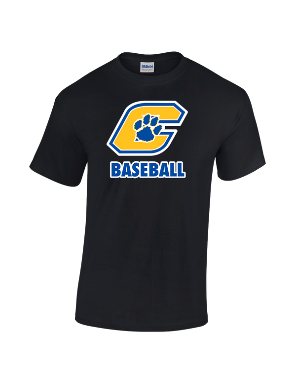 Crisp County HS Team Logo Baseball - Cotton T-Shirt
