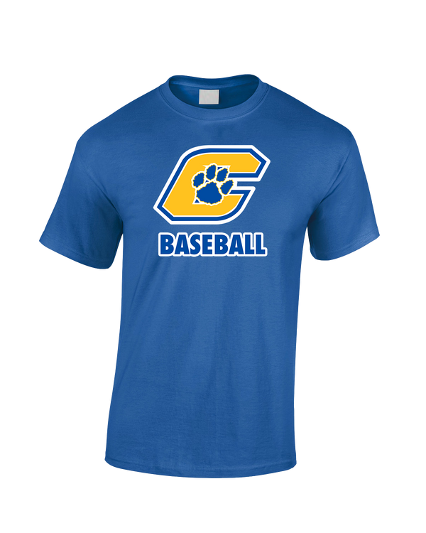Crisp County HS Team Logo Baseball - Cotton T-Shirt