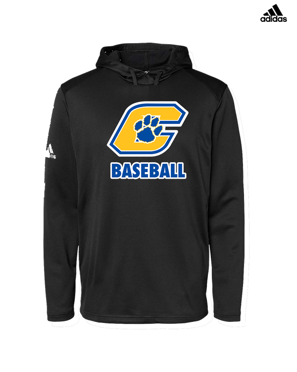 Crisp County HS Team Logo Baseball - Adidas Men's Hooded Sweatshirt