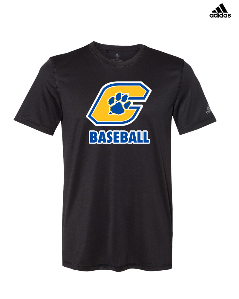 Crisp County HS Team Logo Baseball - Adidas Men's Performance Shirt