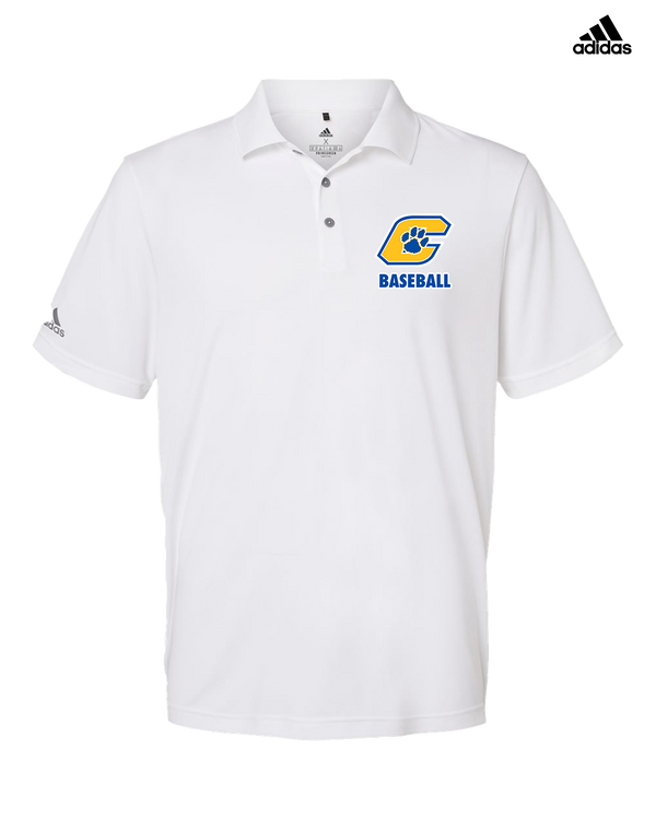 Crisp County HS Team Logo Baseball - Adidas Men's Performance Polo