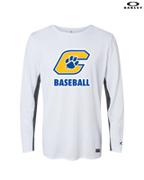 Crisp County HS Team Logo Baseball - Oakley Hydrolix Long Sleeve