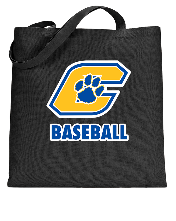 Crisp County HS Team Logo Baseball - Tote Bag