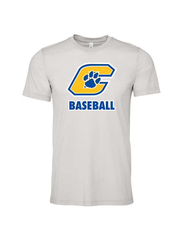 Crisp County HS Team Logo Baseball - Mens Tri Blend Shirt