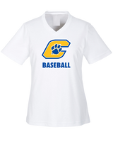 Crisp County HS Team Logo Baseball - Womens Performance Shirt