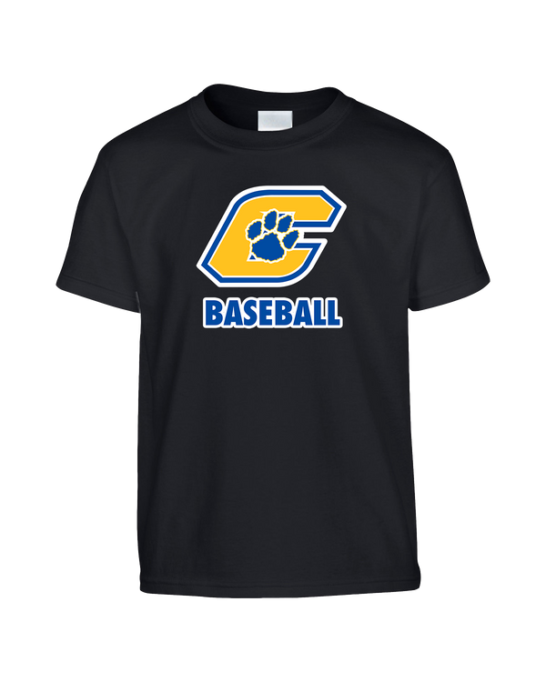 Crisp County HS Team Logo Baseball - Youth T-Shirt