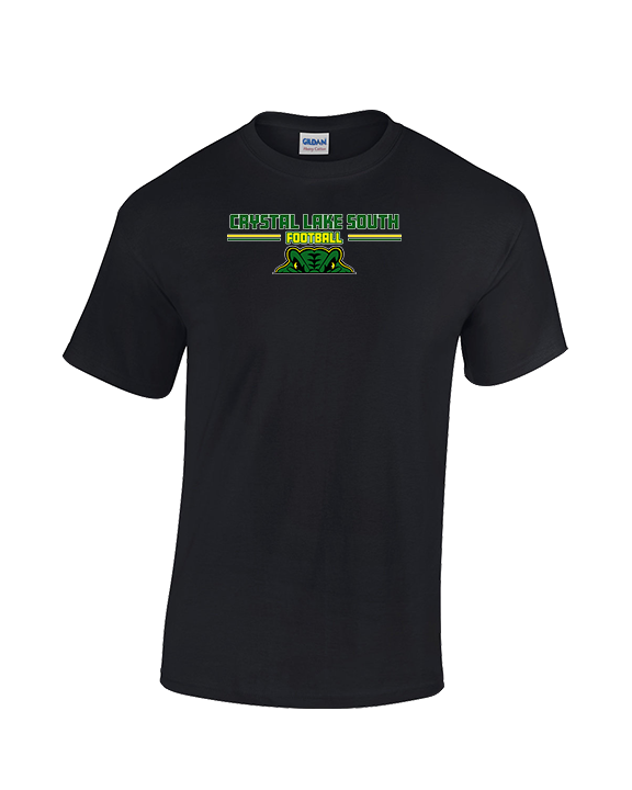Crystal Lake South HS Football Keen - Cotton T-Shirt