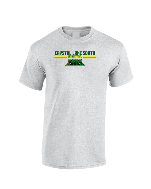 Crystal Lake South HS Football Keen - Cotton T-Shirt
