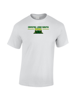 Crystal Lake South HS Football Keen - Cotton T-Shirt