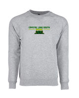 Crystal Lake South HS Football Keen - Crewneck Sweatshirt
