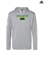 Crystal Lake South HS Football Keen - Mens Adidas Hoodie