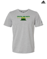 Crystal Lake South HS Football Keen - Mens Adidas Performance Shirt