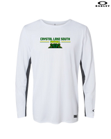 Crystal Lake South HS Football Keen - Mens Oakley Longsleeve