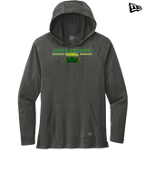 Crystal Lake South HS Football Keen - New Era Tri-Blend Hoodie