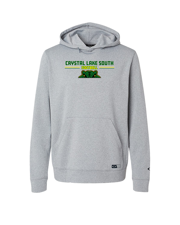 Crystal Lake South HS Football Keen - Oakley Performance Hoodie