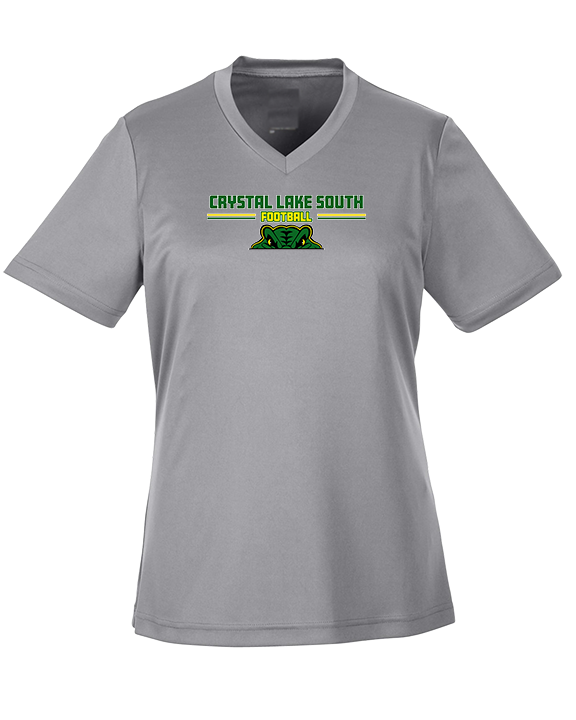 Crystal Lake South HS Football Keen - Womens Performance Shirt