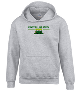 Crystal Lake South HS Football Keen - Youth Hoodie