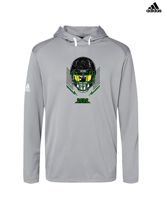 Crystal Lake South HS Football Skull Crusher - Mens Adidas Hoodie