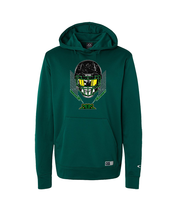 Crystal Lake South HS Football Skull Crusher - Oakley Performance Hoodie