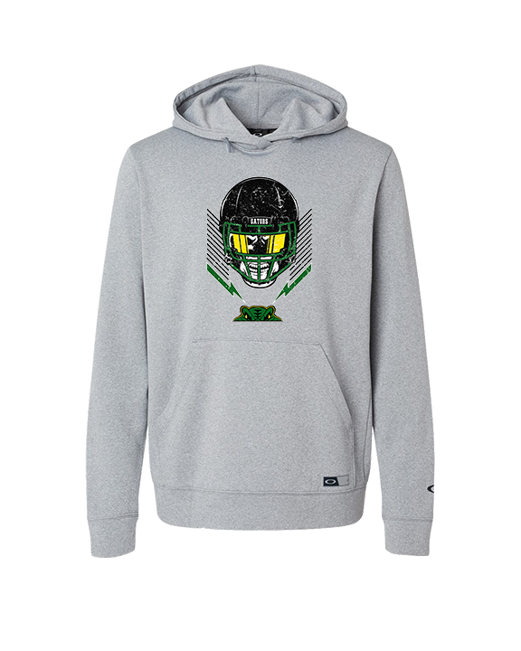 Crystal Lake South HS Football Skull Crusher - Oakley Performance Hoodie