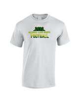 Crystal Lake South HS Football Splatter - Cotton T-Shirt