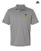 Crystal Lake South HS Football Splatter - Mens Adidas Polo