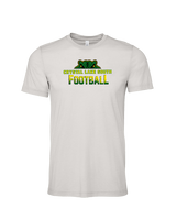 Crystal Lake South HS Football Splatter - Tri-Blend Shirt
