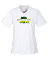 Crystal Lake South HS Football Splatter - Womens Performance Shirt
