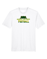 Crystal Lake South HS Football Splatter - Youth Performance Shirt